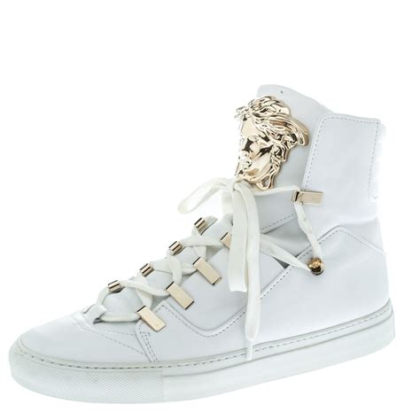 vp versace sneakers|Versace high top sneakers.